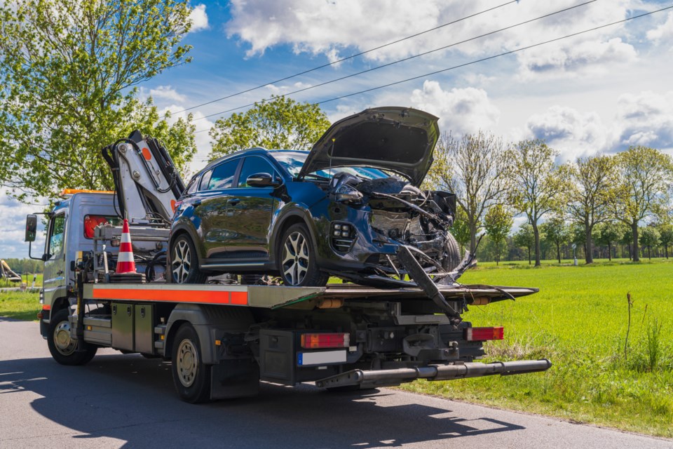 Scrap car removal